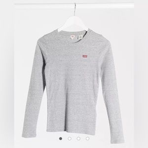 NWT Levis Grey Long Sleeve T-shirt